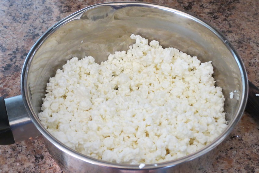 Домашний сыр из творога