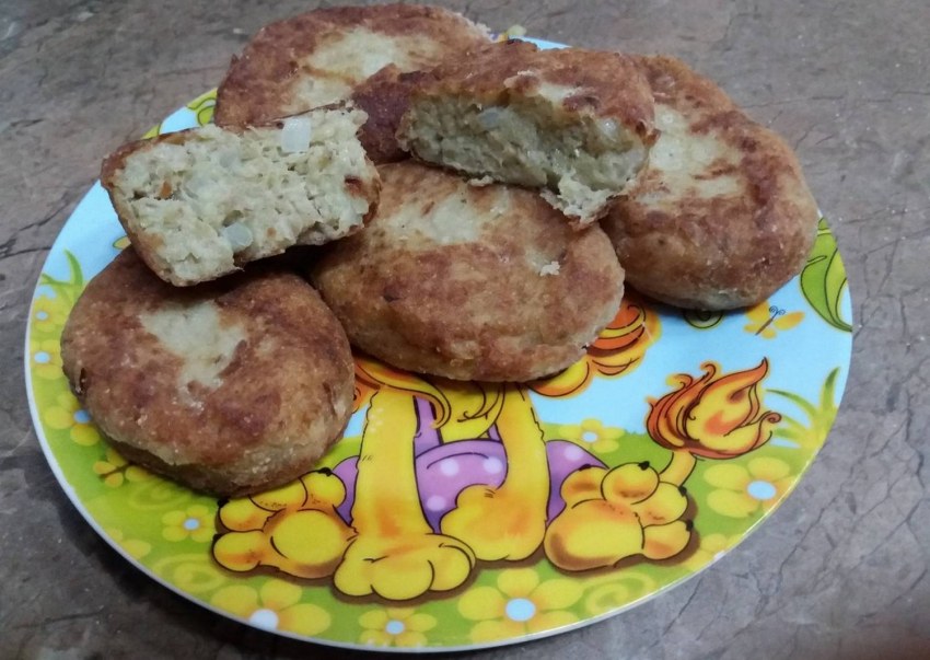 Котлеты с манкой