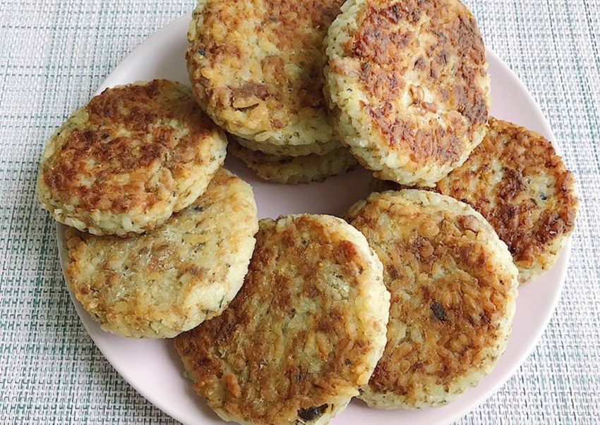 Рыбные котлеты сайра