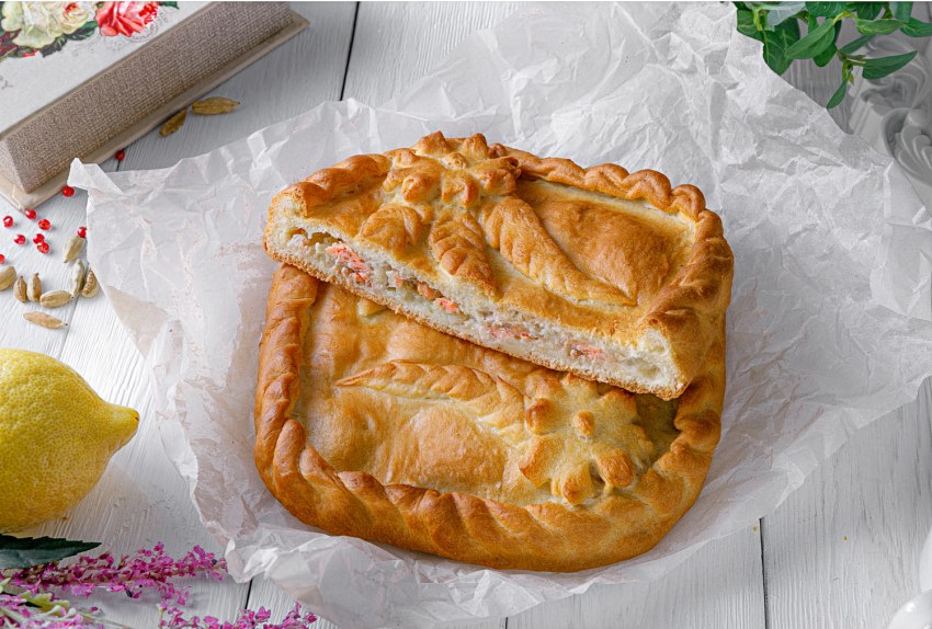 Пирожки с яйцом и зеленым луком