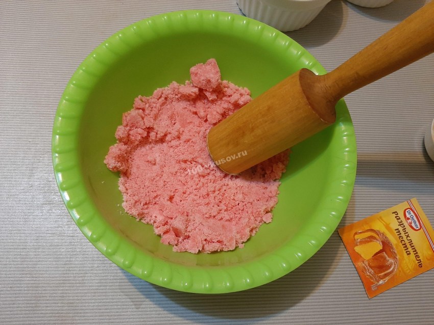 Бисквит из киселя в духовке