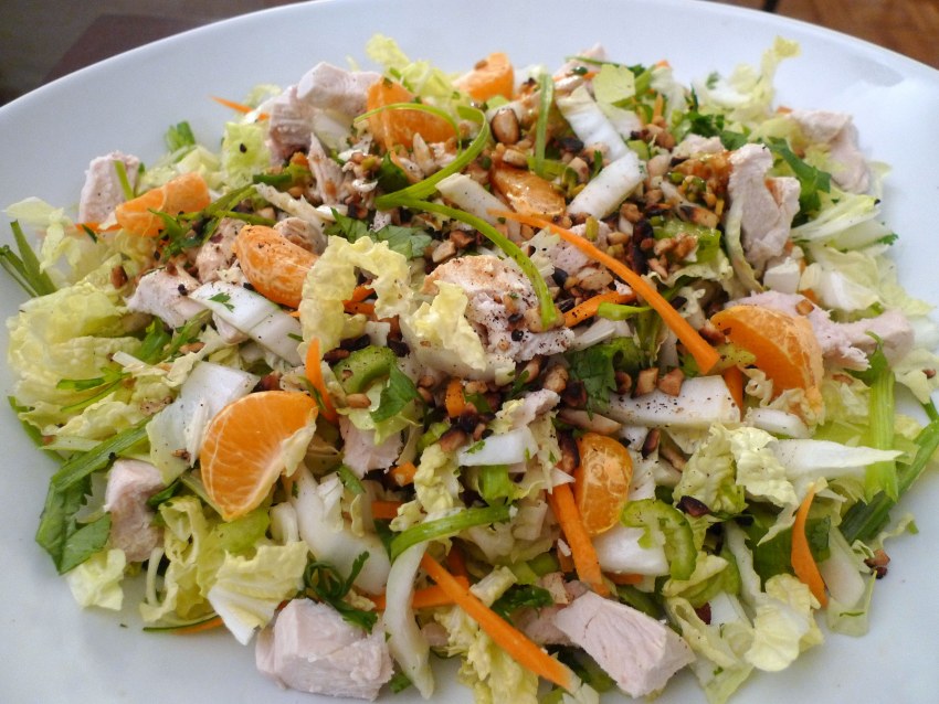 Салат с пекинской капустой капустой