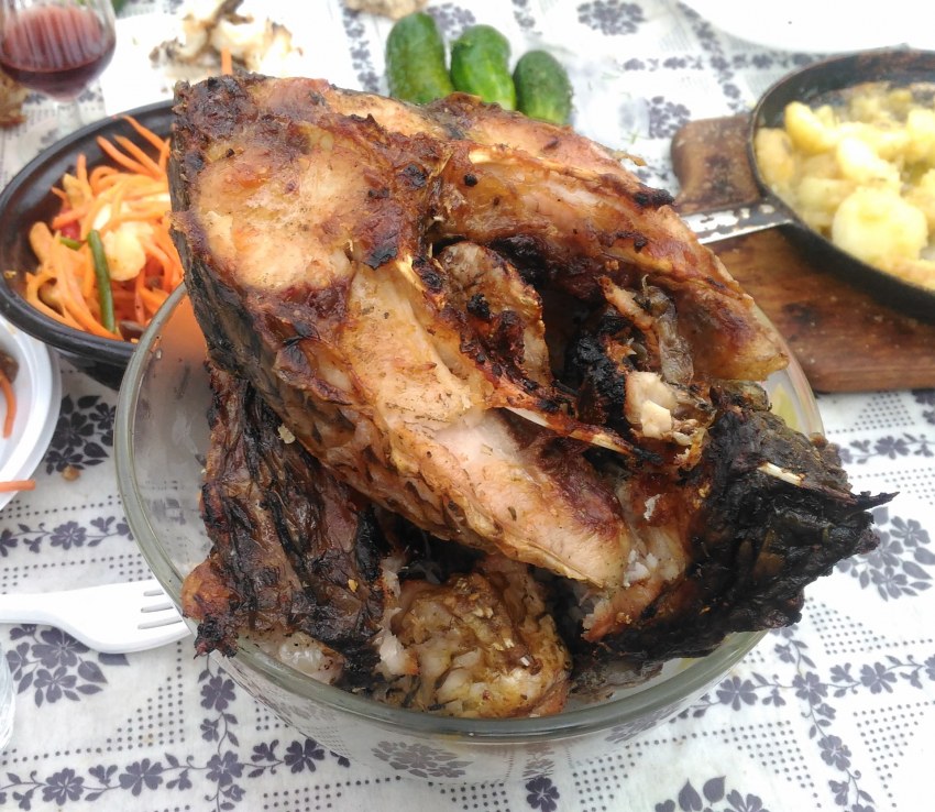 Рыба Карп запеченный