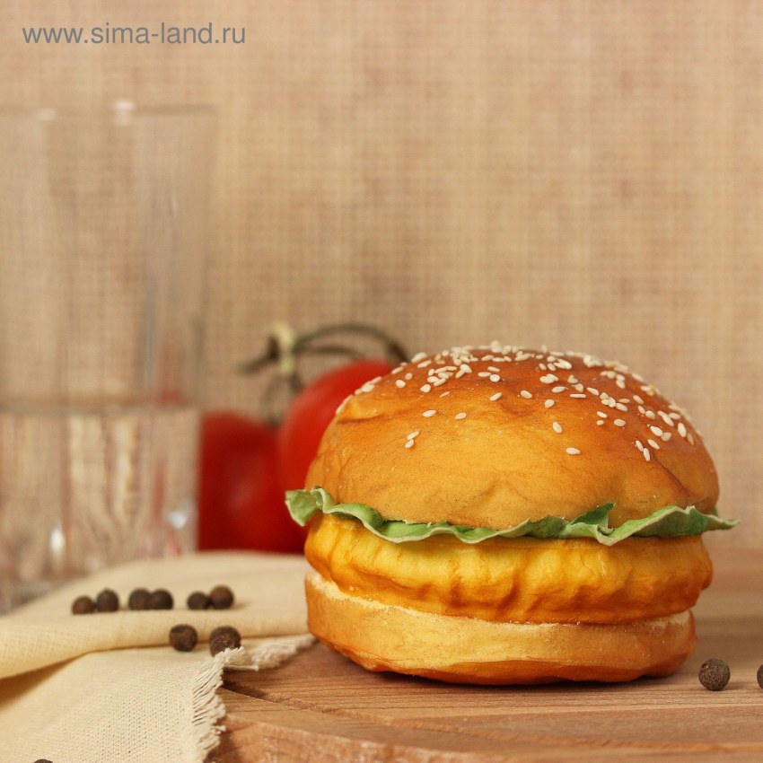 Булочка с кунжутом для бургера