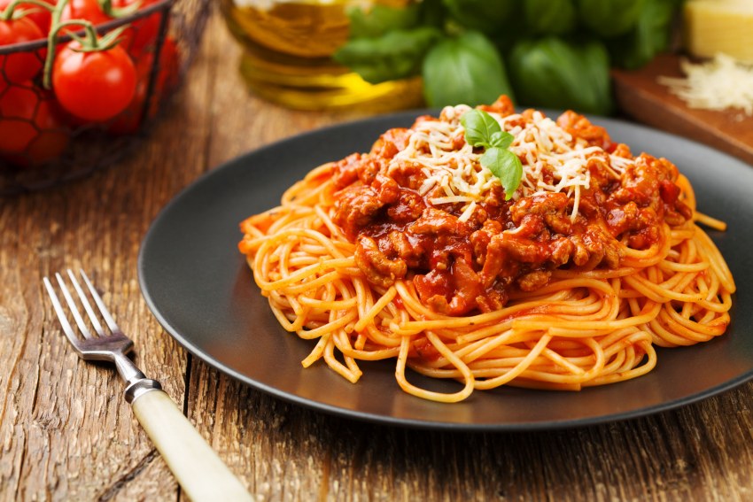 Салат с макаронами