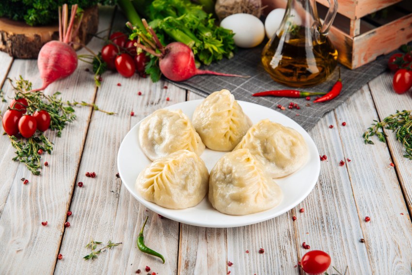 Манты запеченные