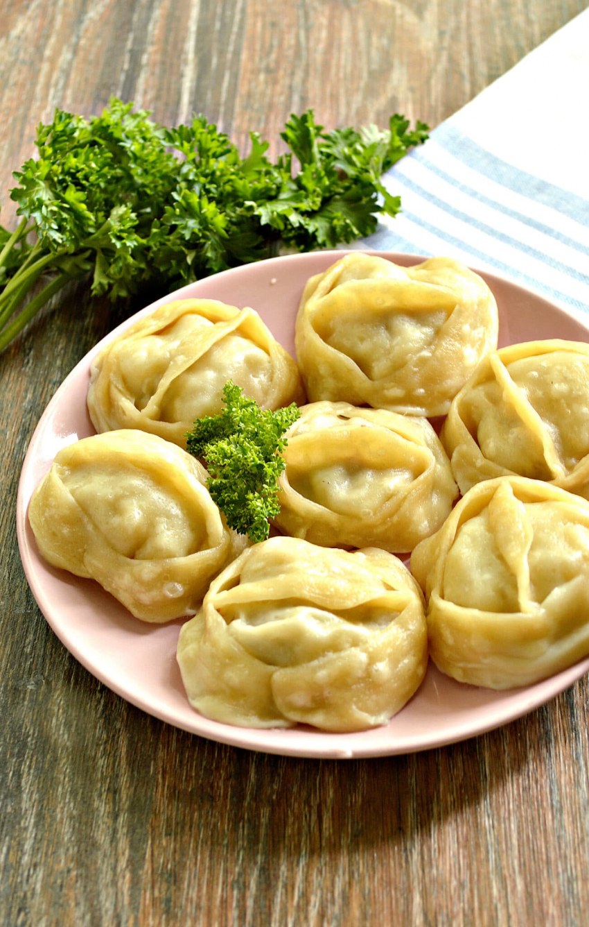 Хинкали зеленые