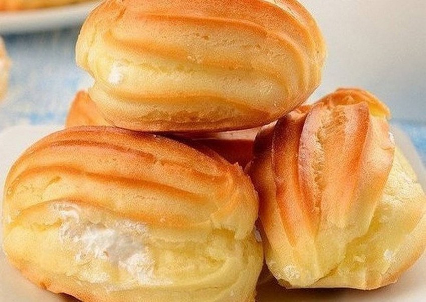 Яблочный тарт с заварным кремом