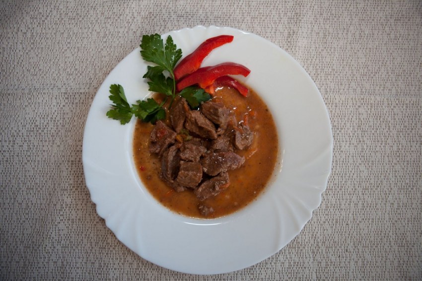 Блюда из тушеного мяса