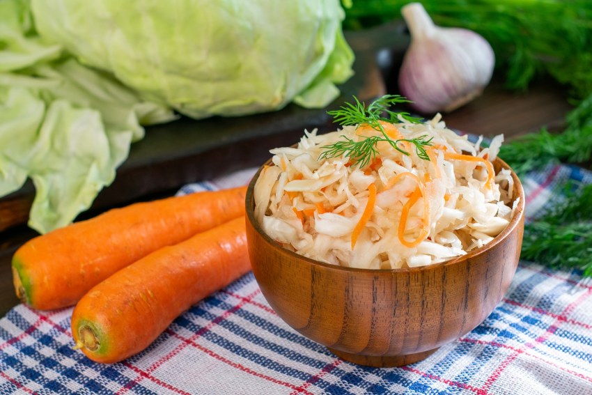 Квашеная бабушкой капуста