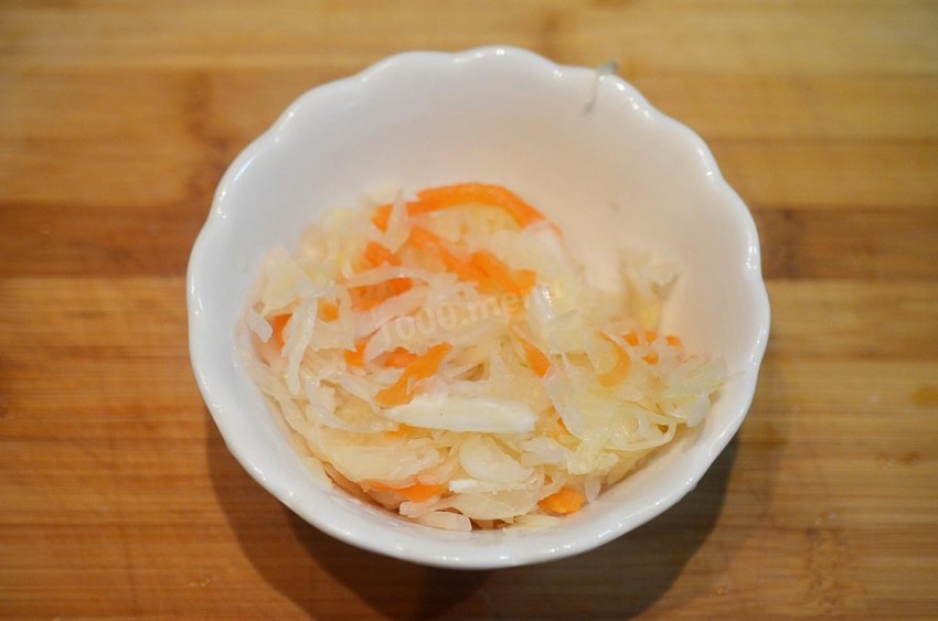 Пюре из квашеной капусты