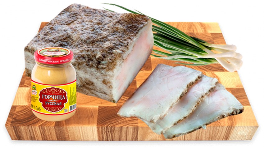 Сало солёное самый вкусный