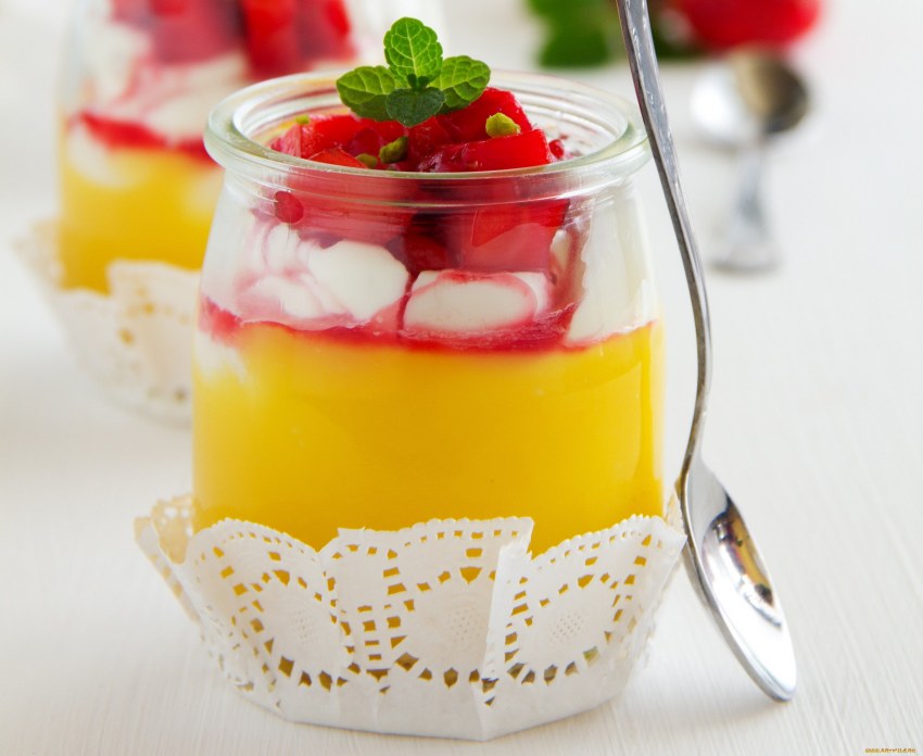 ЖЕЛЕЙНЫЙ десерт с фруктами