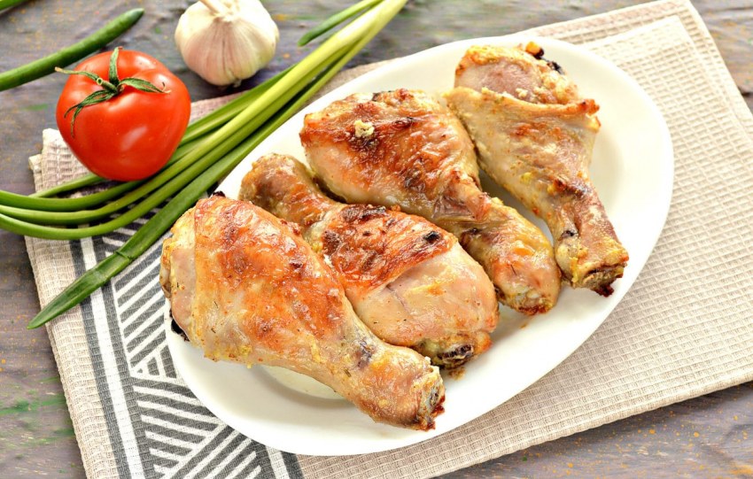 Куриное филе в кефире
