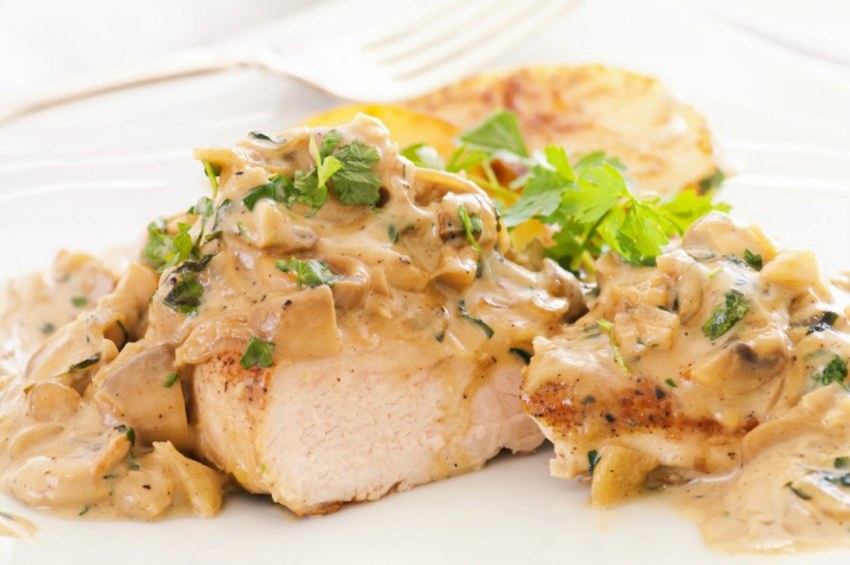 Фрикасе из индейки с овощами