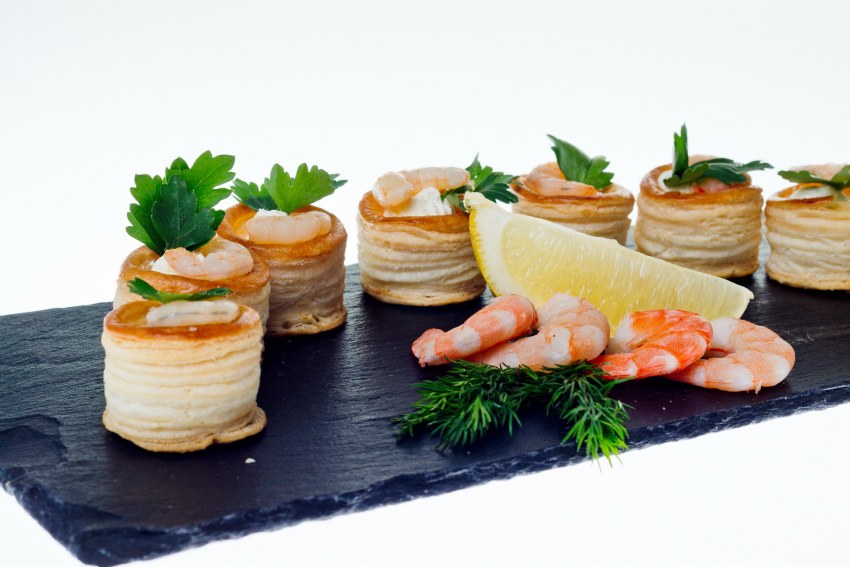 Канапе корзиночки волованы