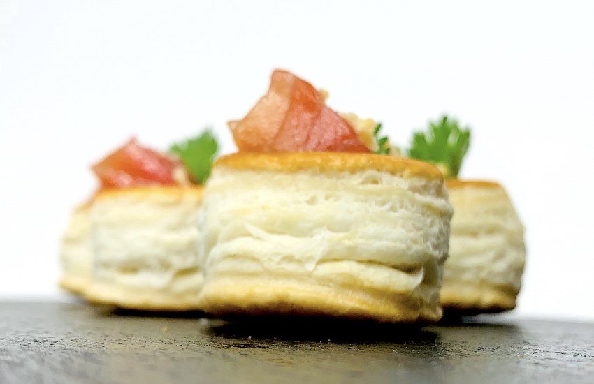 Блюдо волованы с курицей