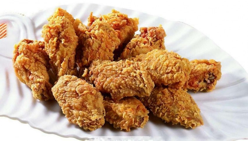 Жареные куриные крылышки