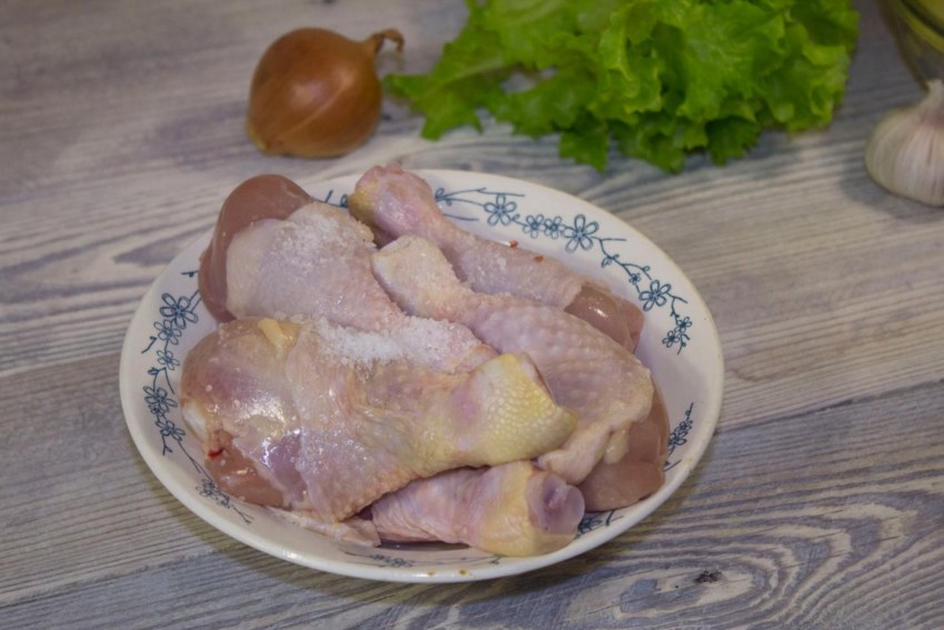 Курица кукурузного откорма