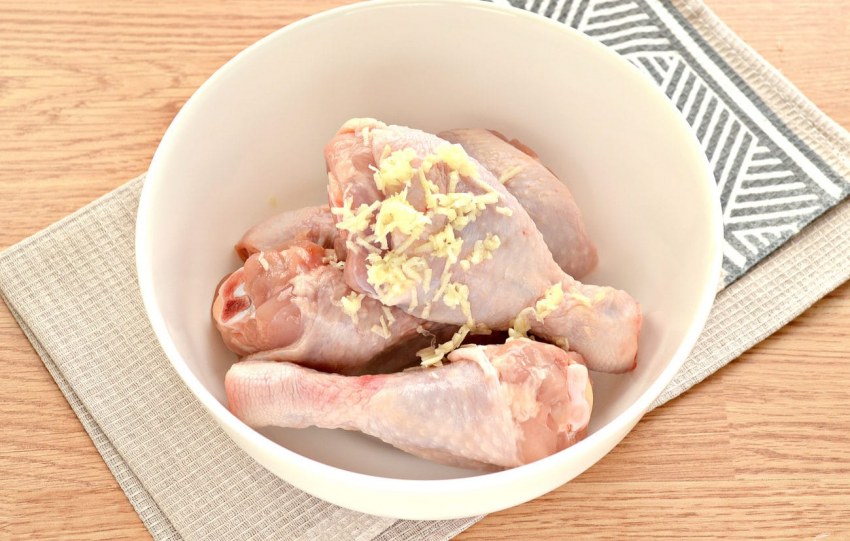 Куриные ножки в крахмале