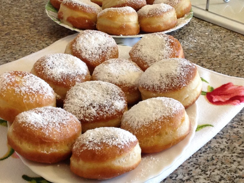 Берлинеры в духовке
