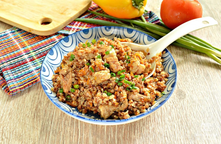 Гречка с мясом