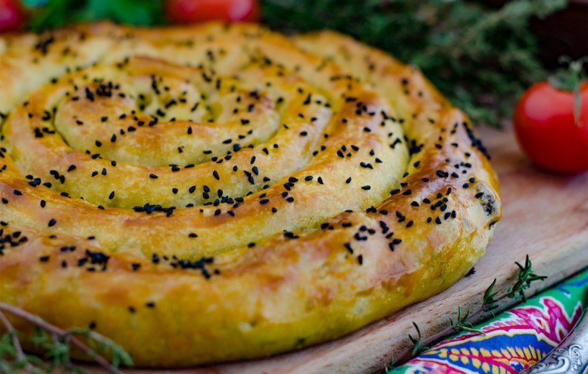 Турецкий борек с мясом