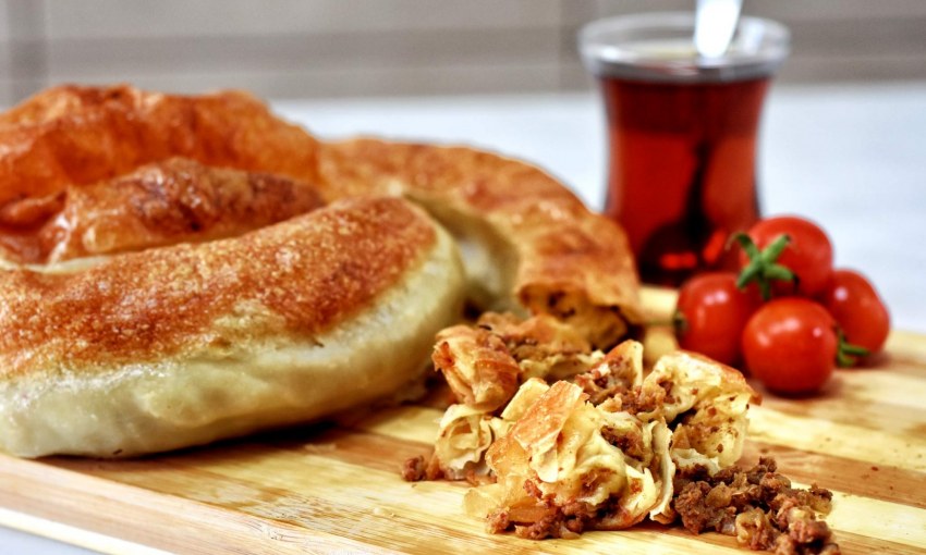 Турецкий борек с мясом