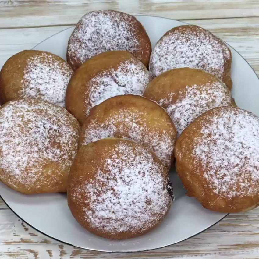 Немецкие пончики Берлинеры