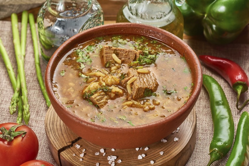 Грузинская кухня суп харчо