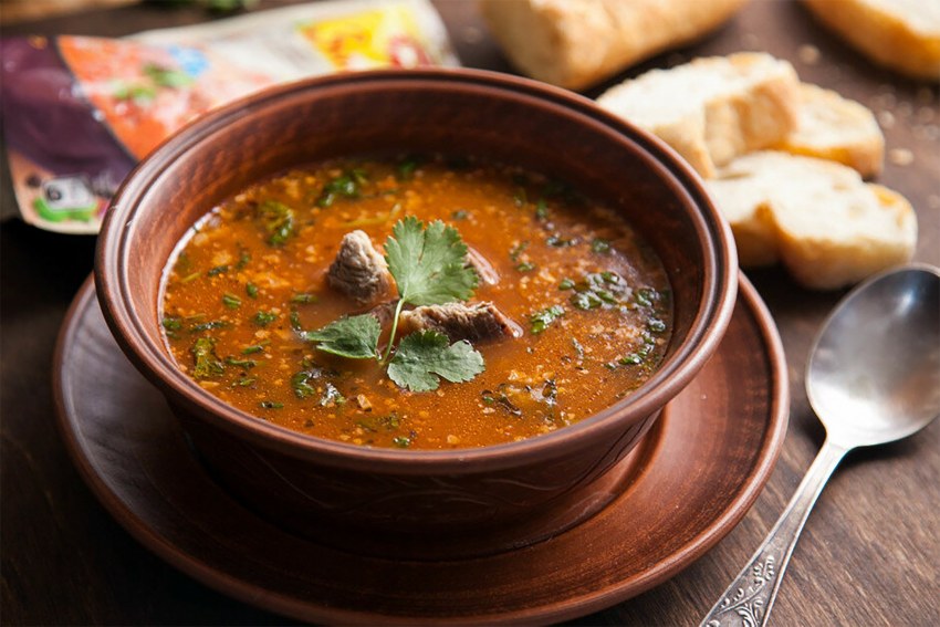 Грузинская кухня суп харчо