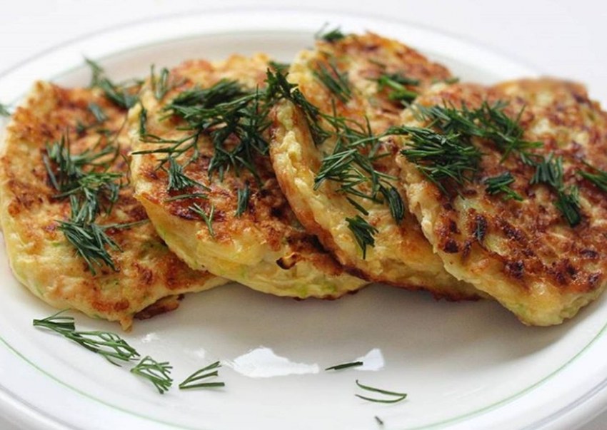 Кабачковые котлеты в духовке