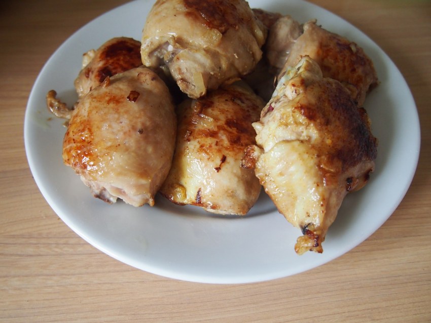 Бёдра куриные на сковороде с корочкой