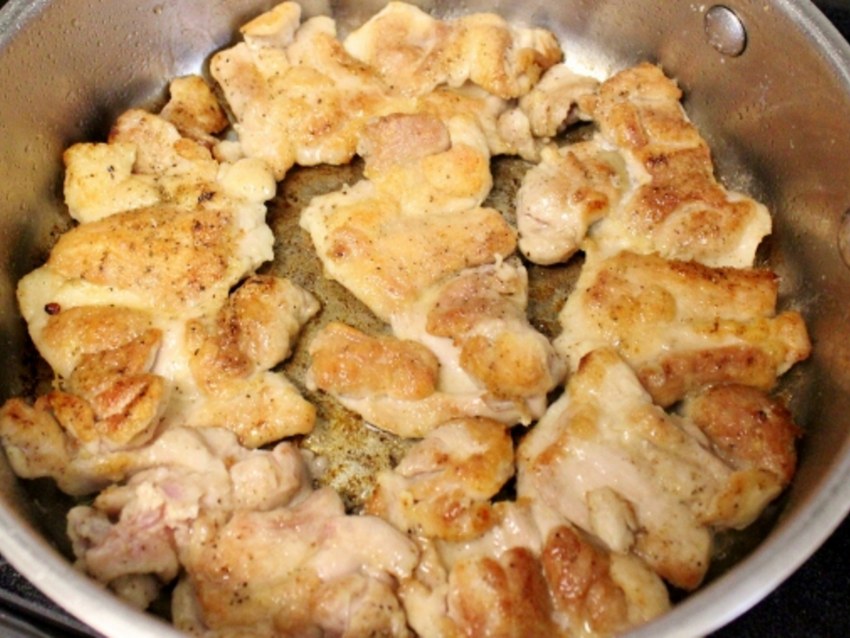 Блюда из курицы на сковороде