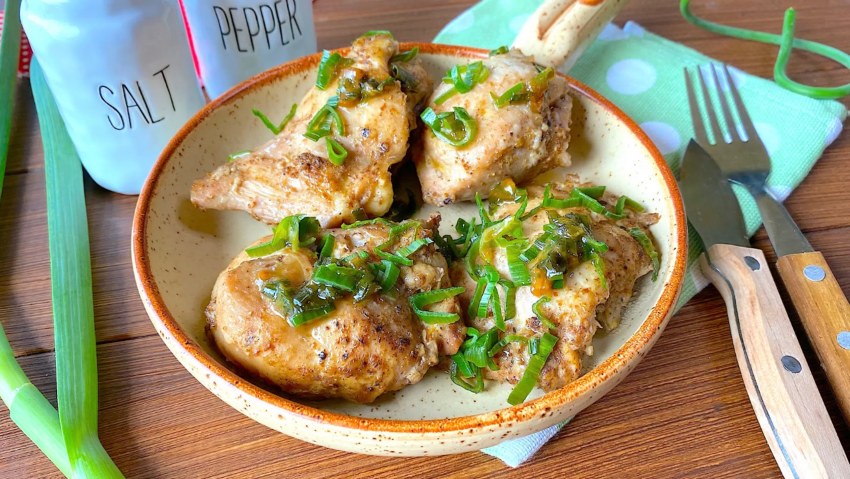 Жареные куриные бедрышки