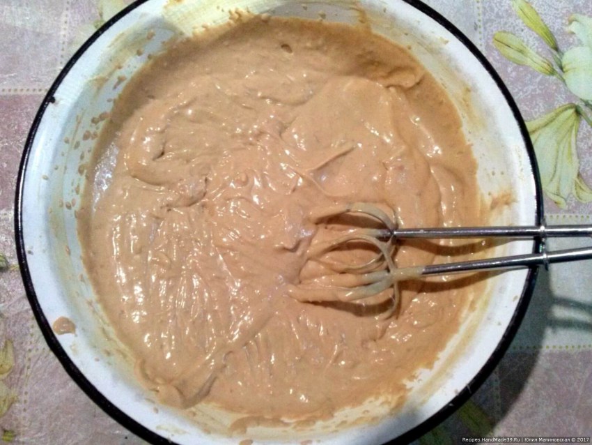 Крем для медовика со сгущенкой