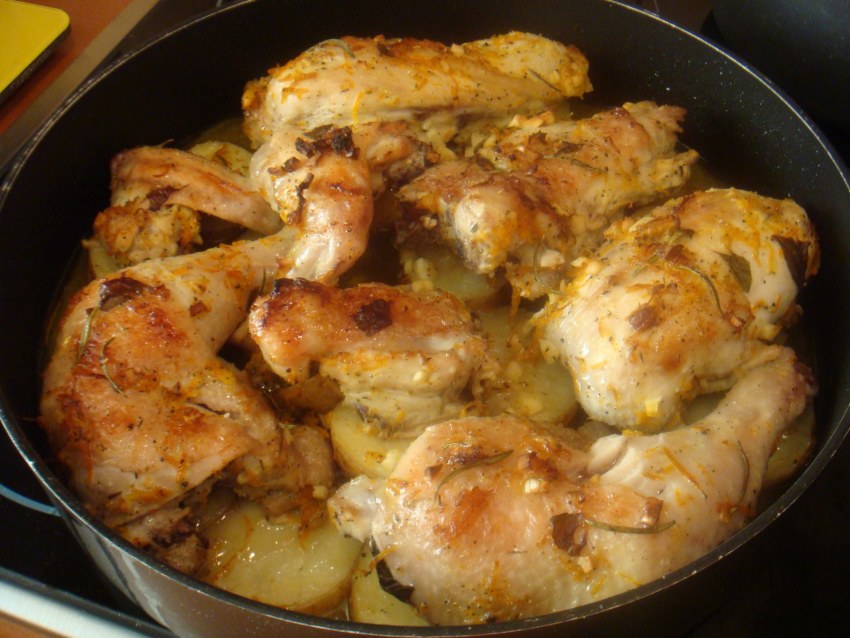 Курица по мароккански рецепт