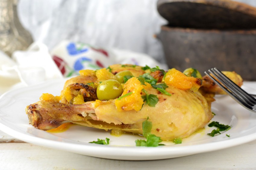 ^Algerian Chicken Tagine with Chickpeas