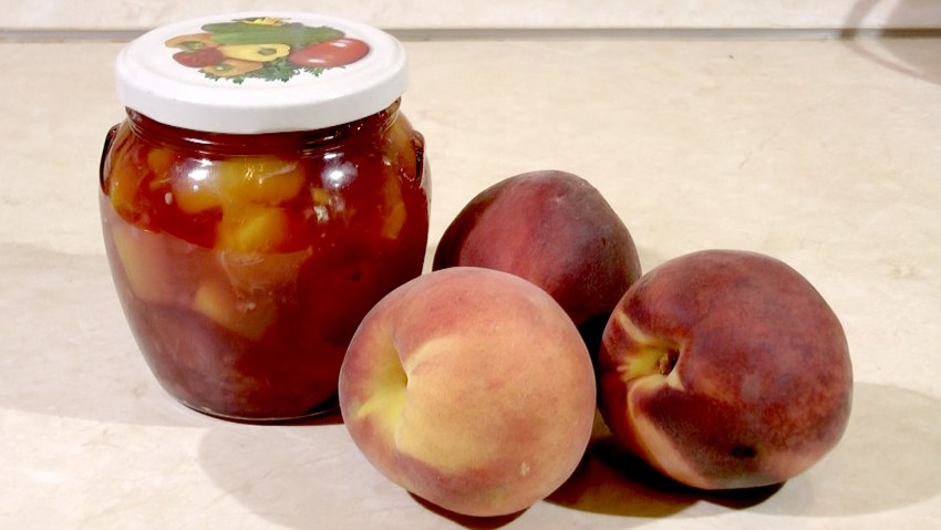 Персиковый конфитюр