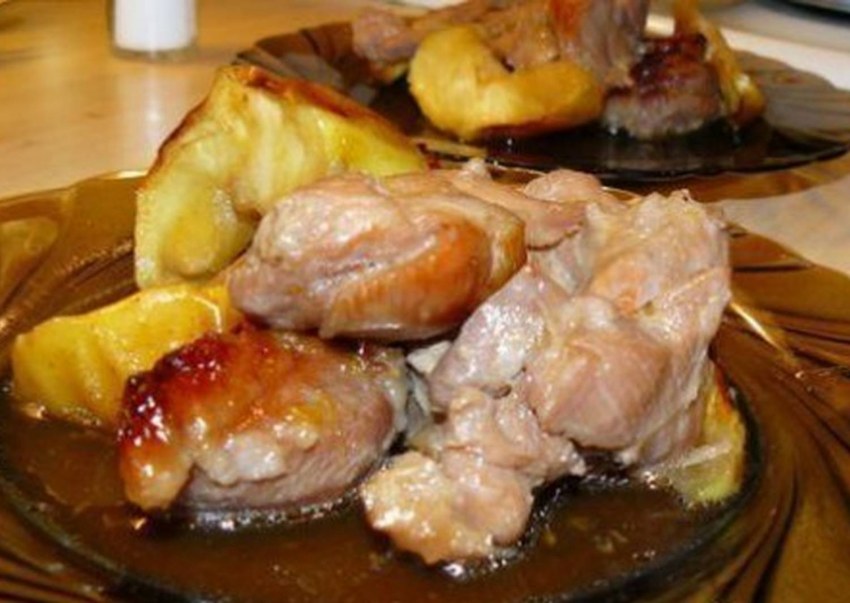 Индейка с картошкой в мультиварке
