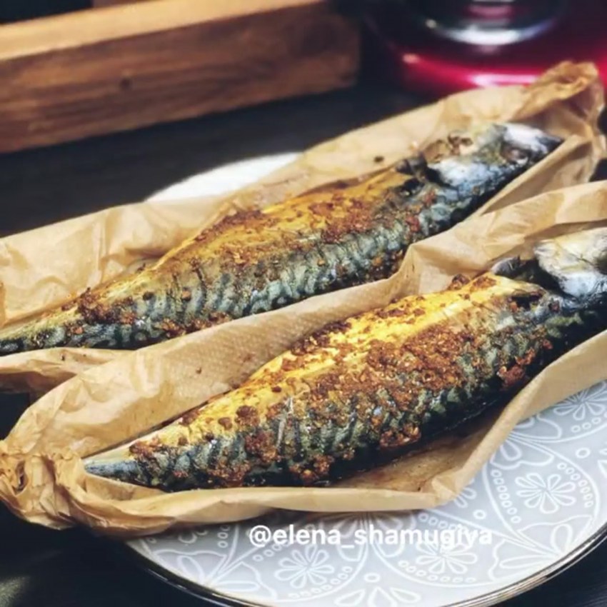 Скумбрия в горчичном соусе
