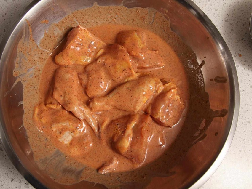 Курица из муки