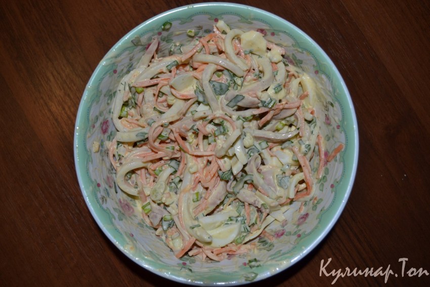 Корейский салат Хе