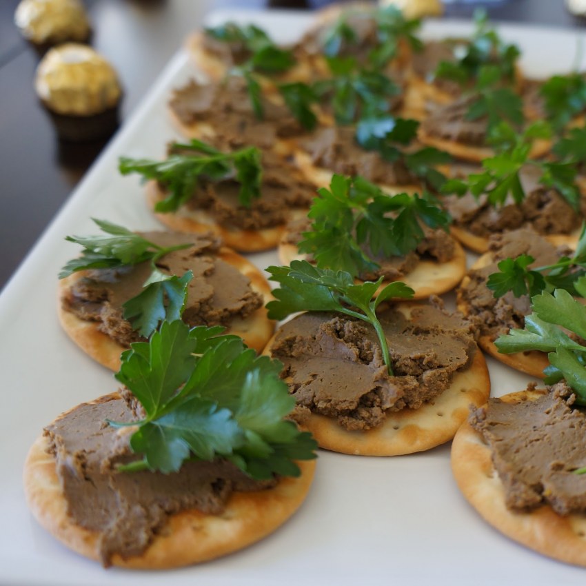 Печёночный паштет из куриной печени
