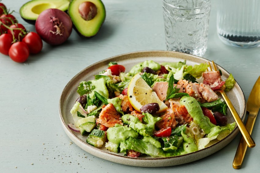 Salmon Avocado Salad