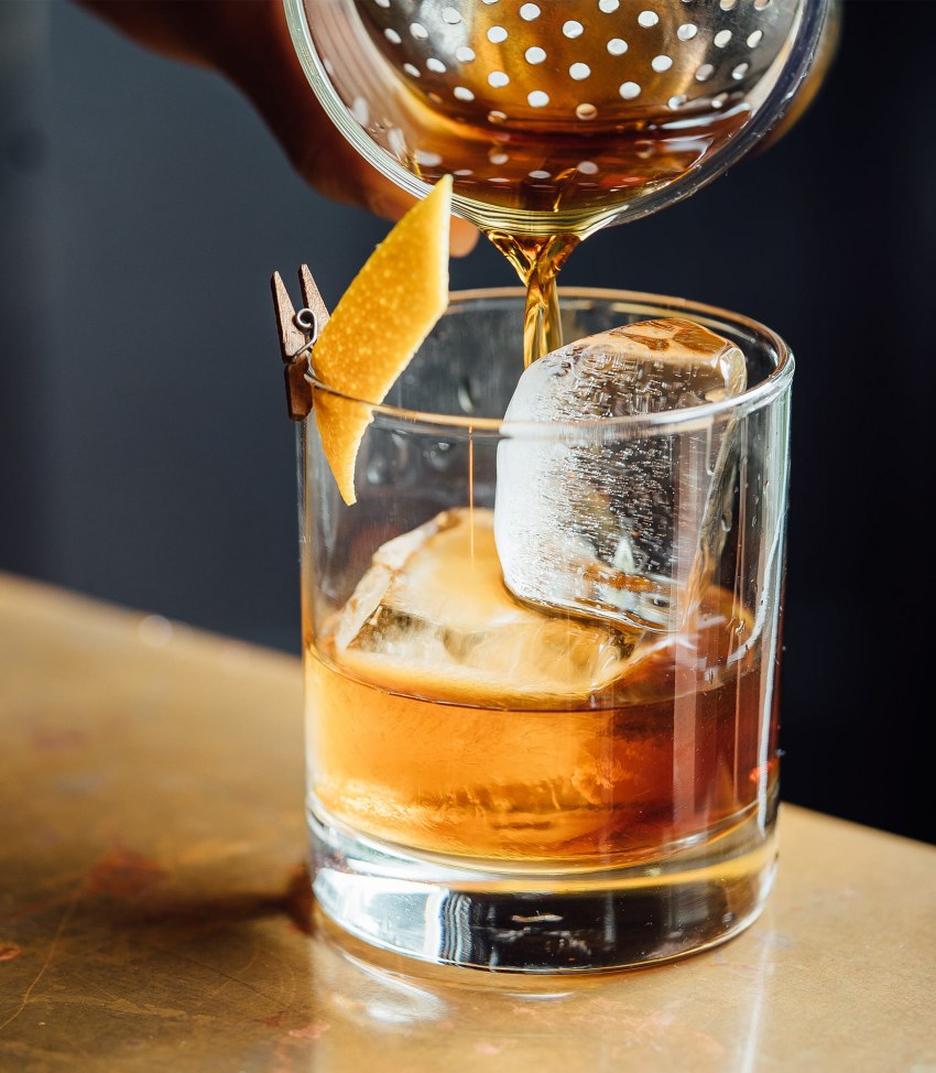 Old Fashioned коктейль