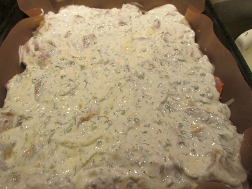 Курица в духовке кусочками