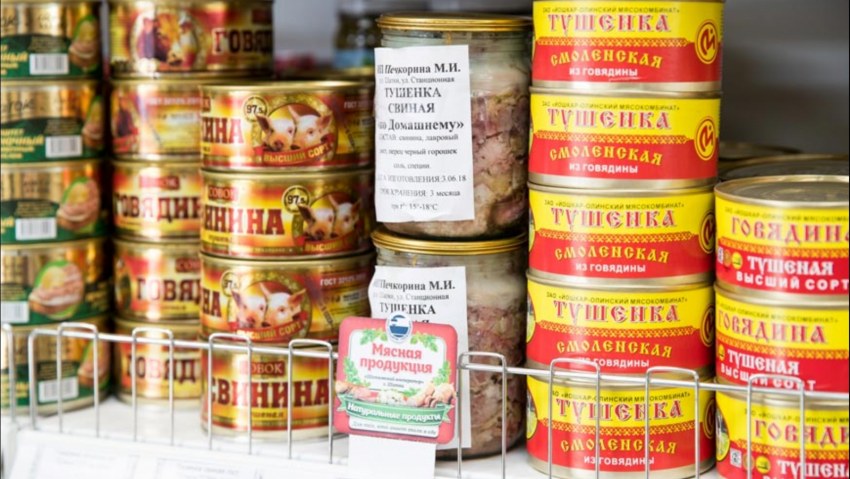 Тушенка из домашней курицы