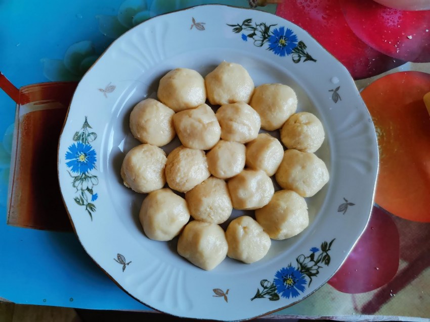 Торт из кукурузных палочек без выпечки