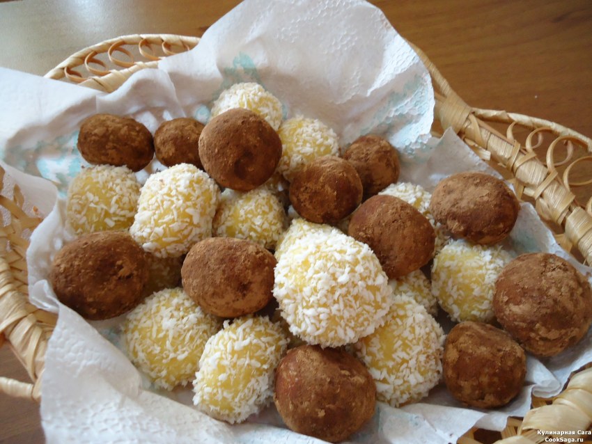 Пирожное из кукурузных палочек